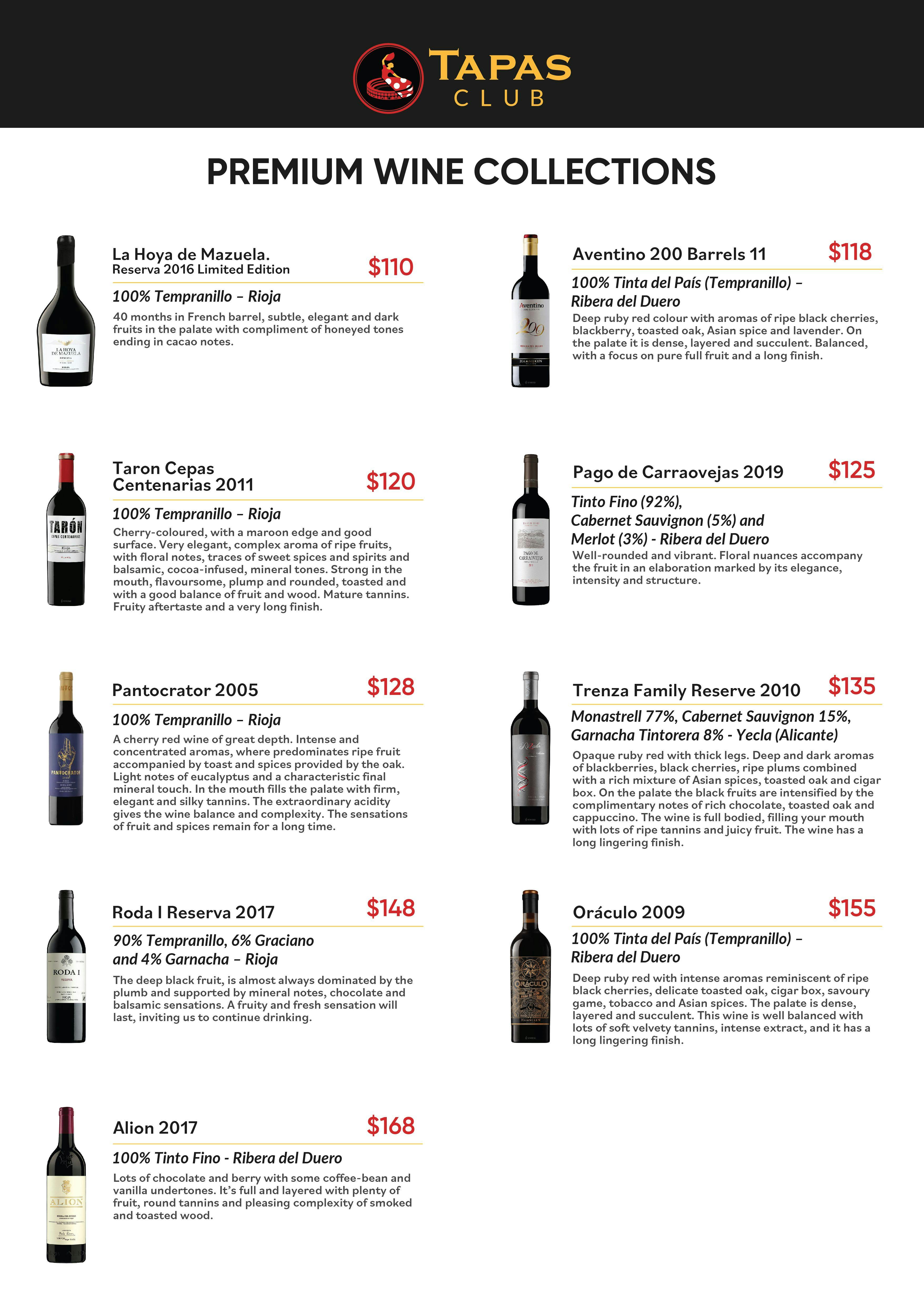 Tapas Club Orchard / Tapas 8 Book Now! inline online bookings